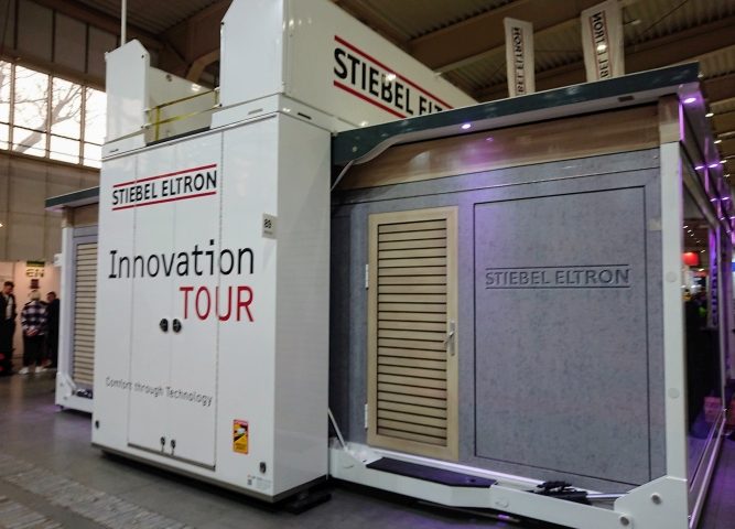 Ciężarówka pokazowa Innovation Tour Stiebel Eltron