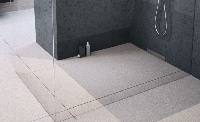 Rozwiązania do prysznica typu walk-in - odpływ ścienny
