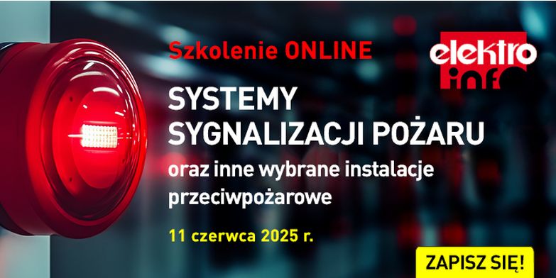 Szkolenie dla elektryków Systemy sygnalizacji pożaru