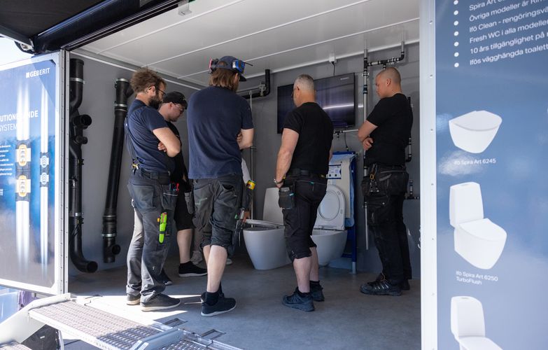 Geberit on Tour 2025: nowości, innowacje i spotkania w całej Polsce