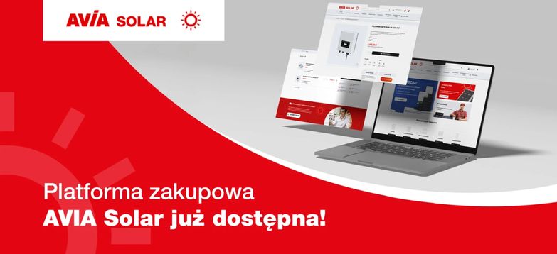 platforma zakupowa AVIA Solar